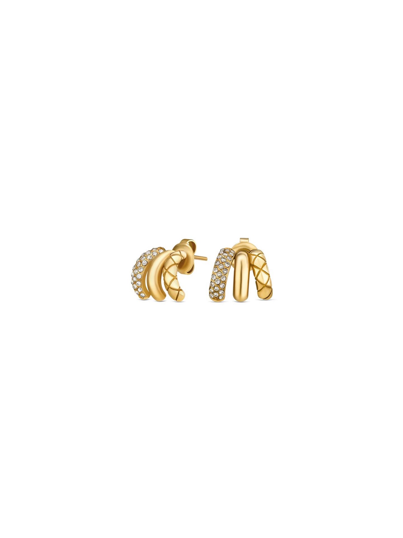 Brincos Delightful Triple Gold