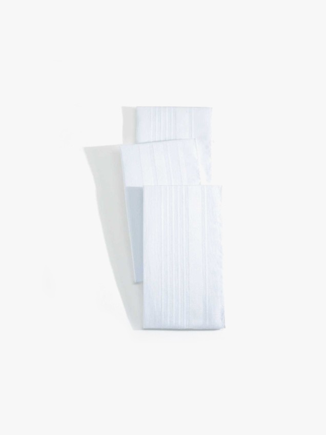 Conjunto de 3 Lenços de Bolso