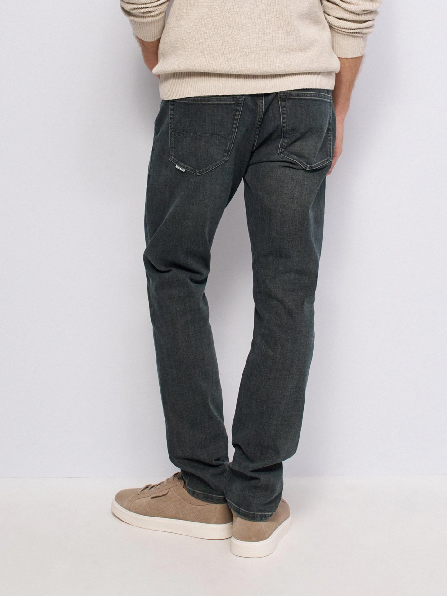 Calças de Ganga Slim Fit