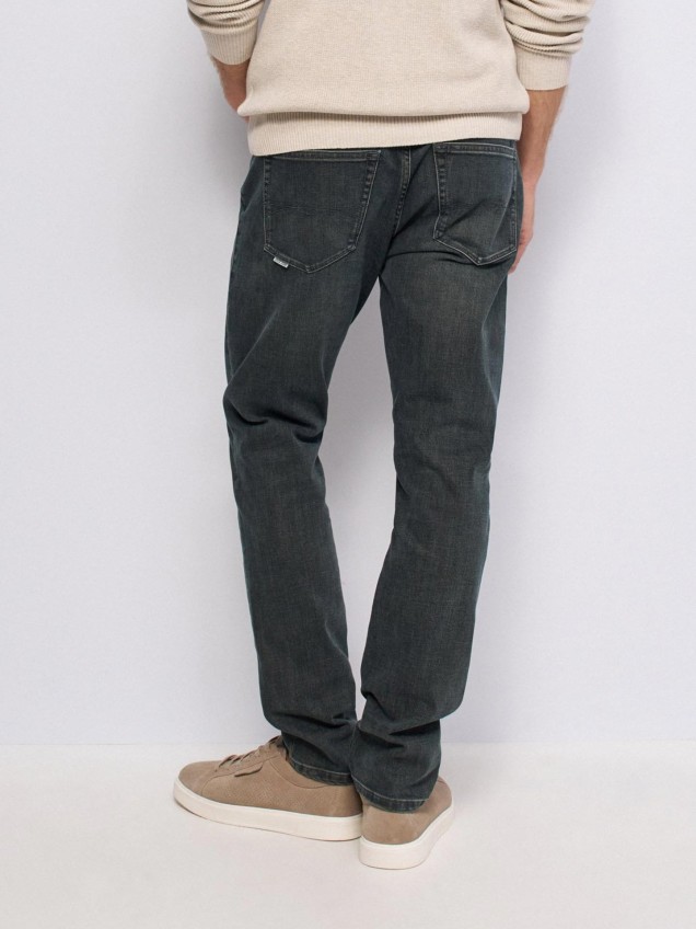 Calças de Ganga Slim Fit