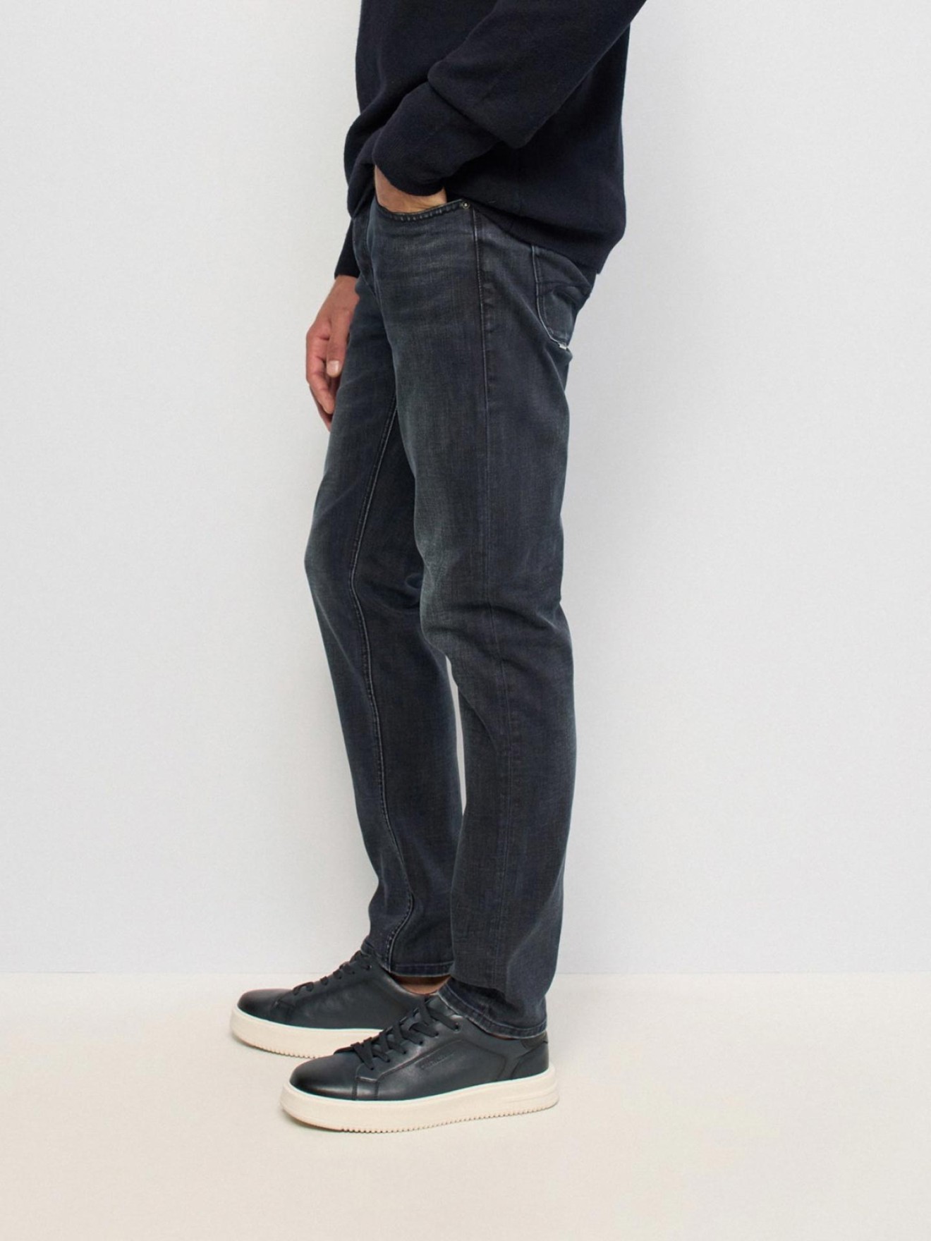 Calças de Ganga Slim Fit