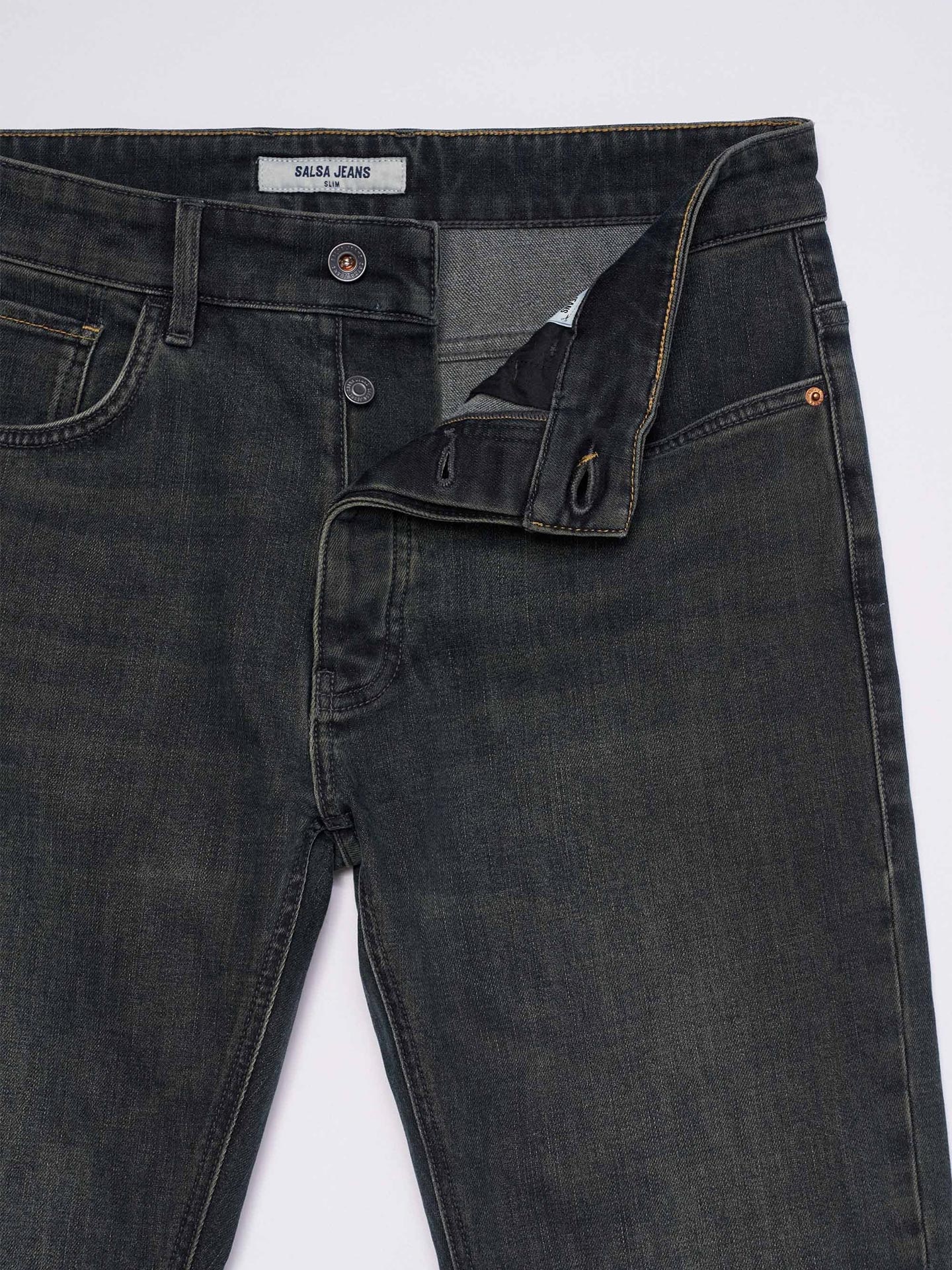 Calças de Ganga Slim Fit