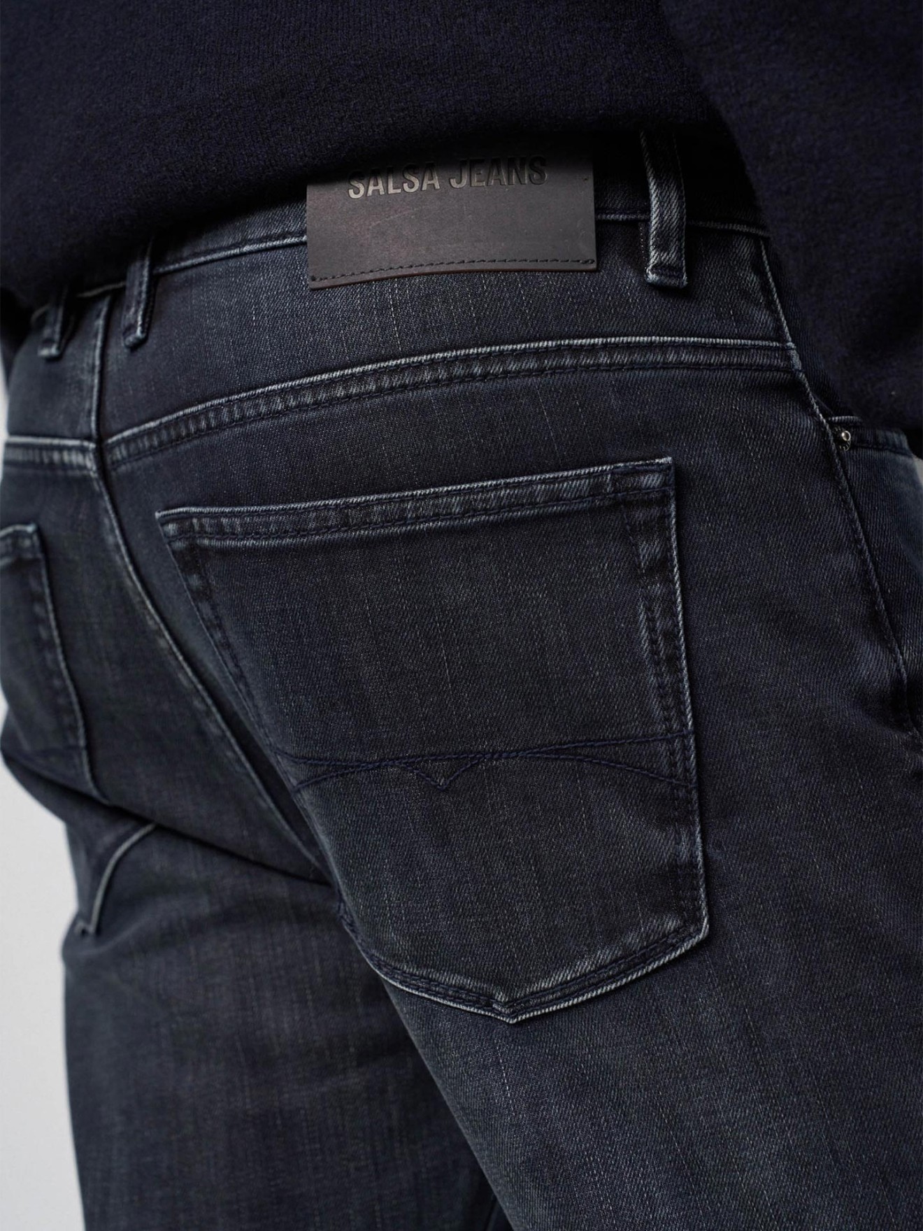 Calças de Ganga Slim Fit