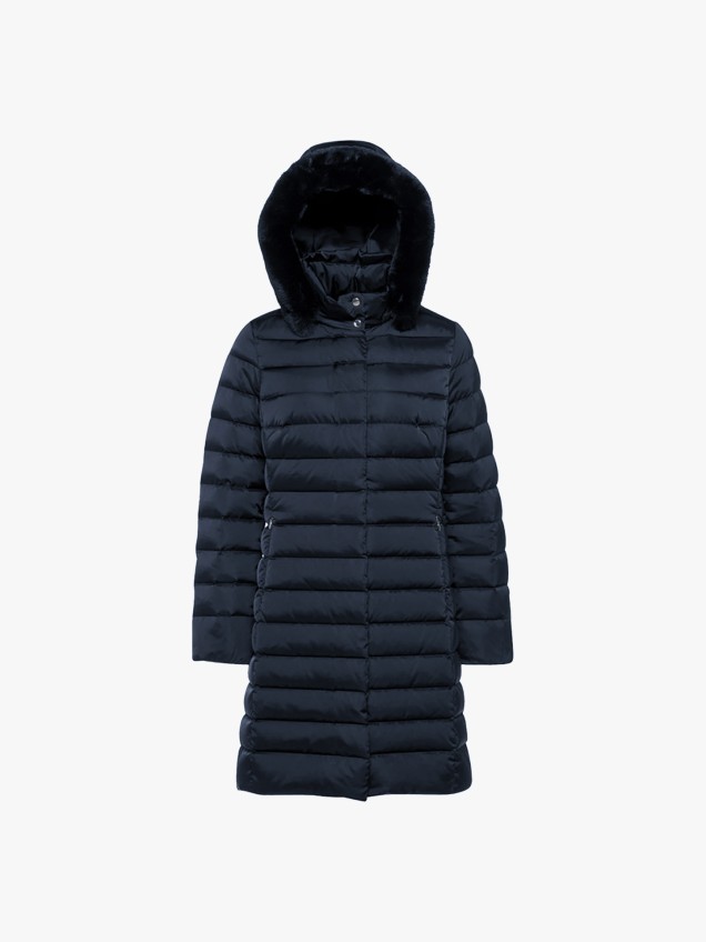 Parka Acolchoada com Capuz