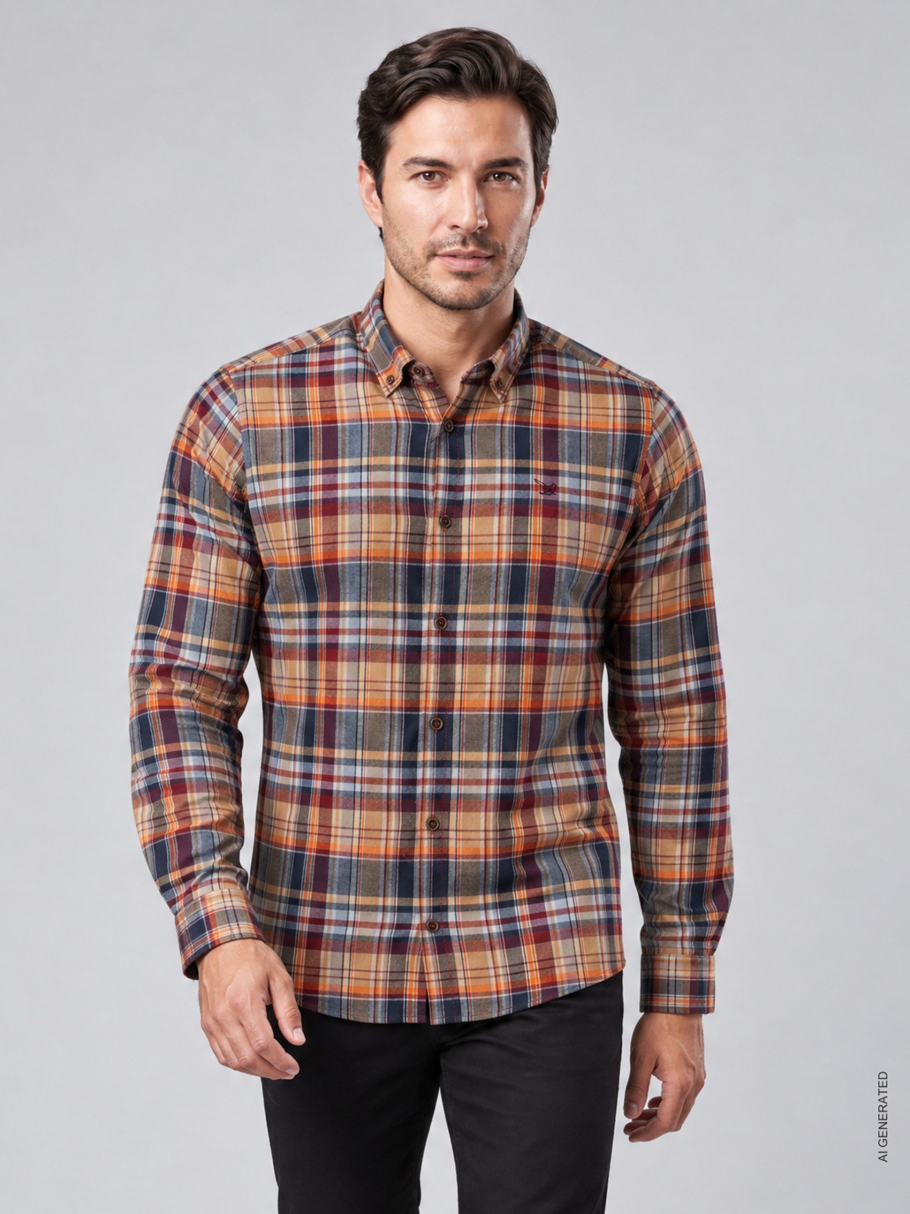 Camisa aos Quadrados