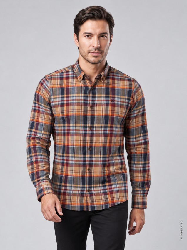 Camisa aos Quadrados