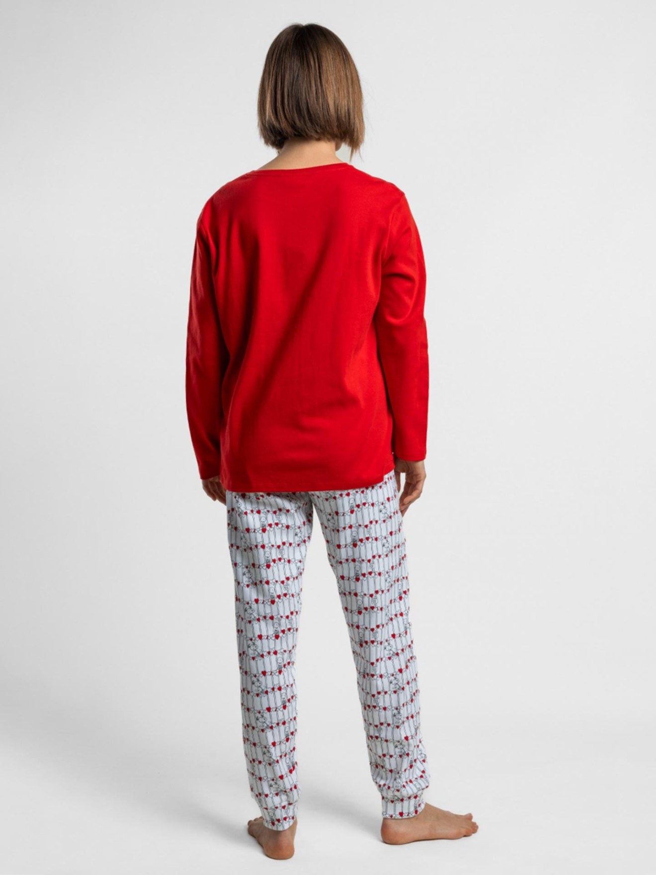 Pijama de Manga Comprida Love Snoopy
