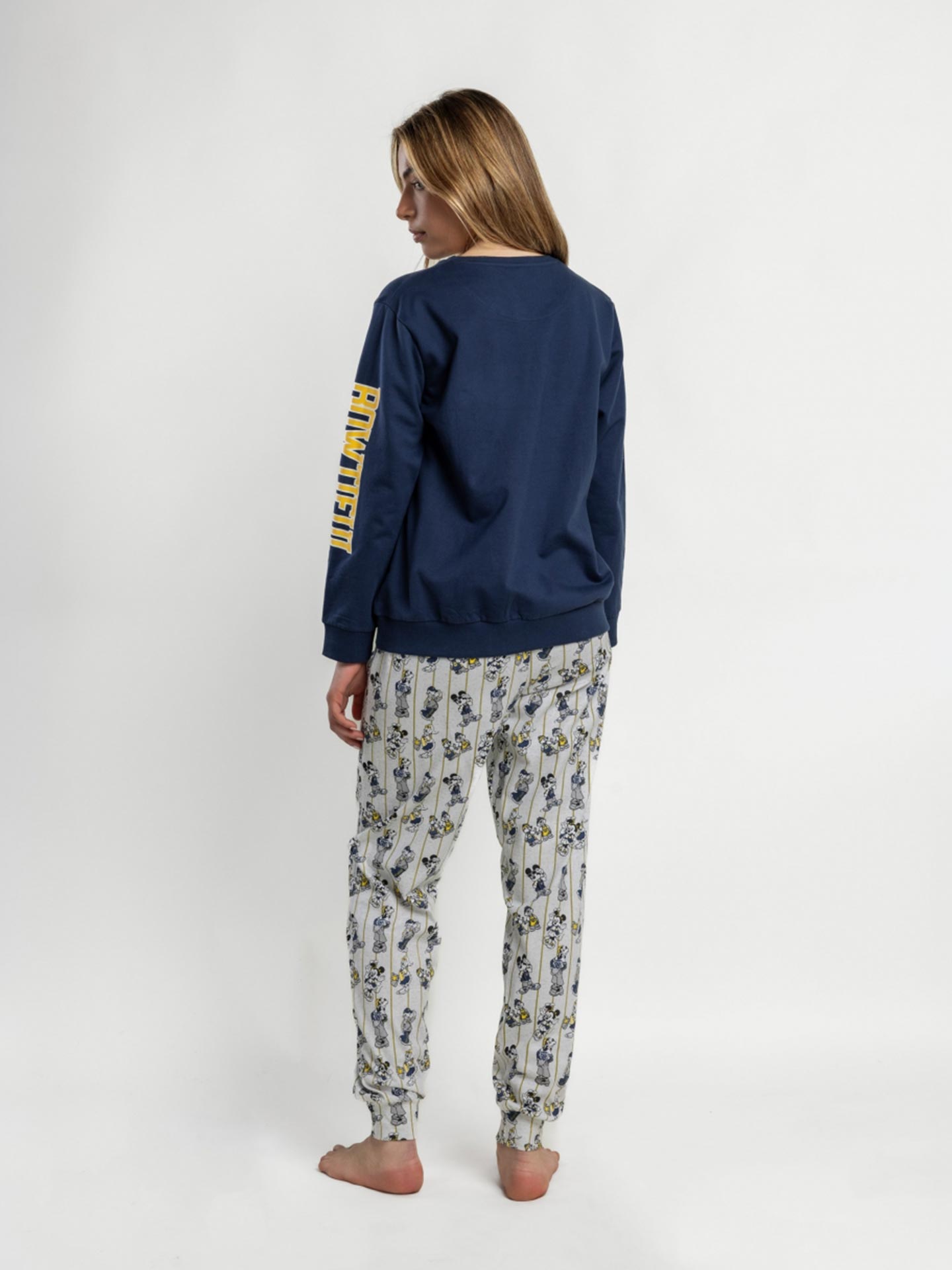 Pijama de Manga Comprida Varsity Squad