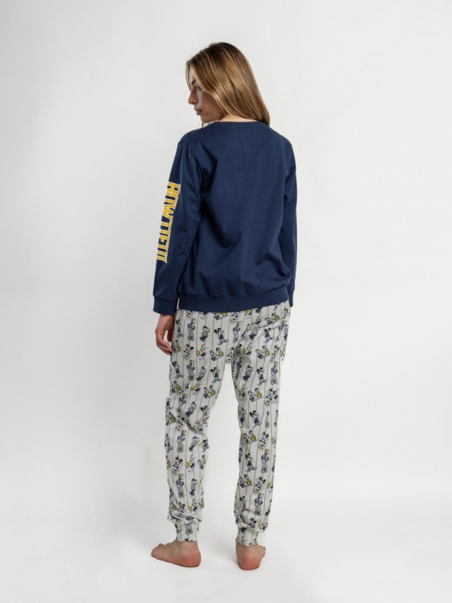 Pijama de Manga Comprida Varsity Squad
