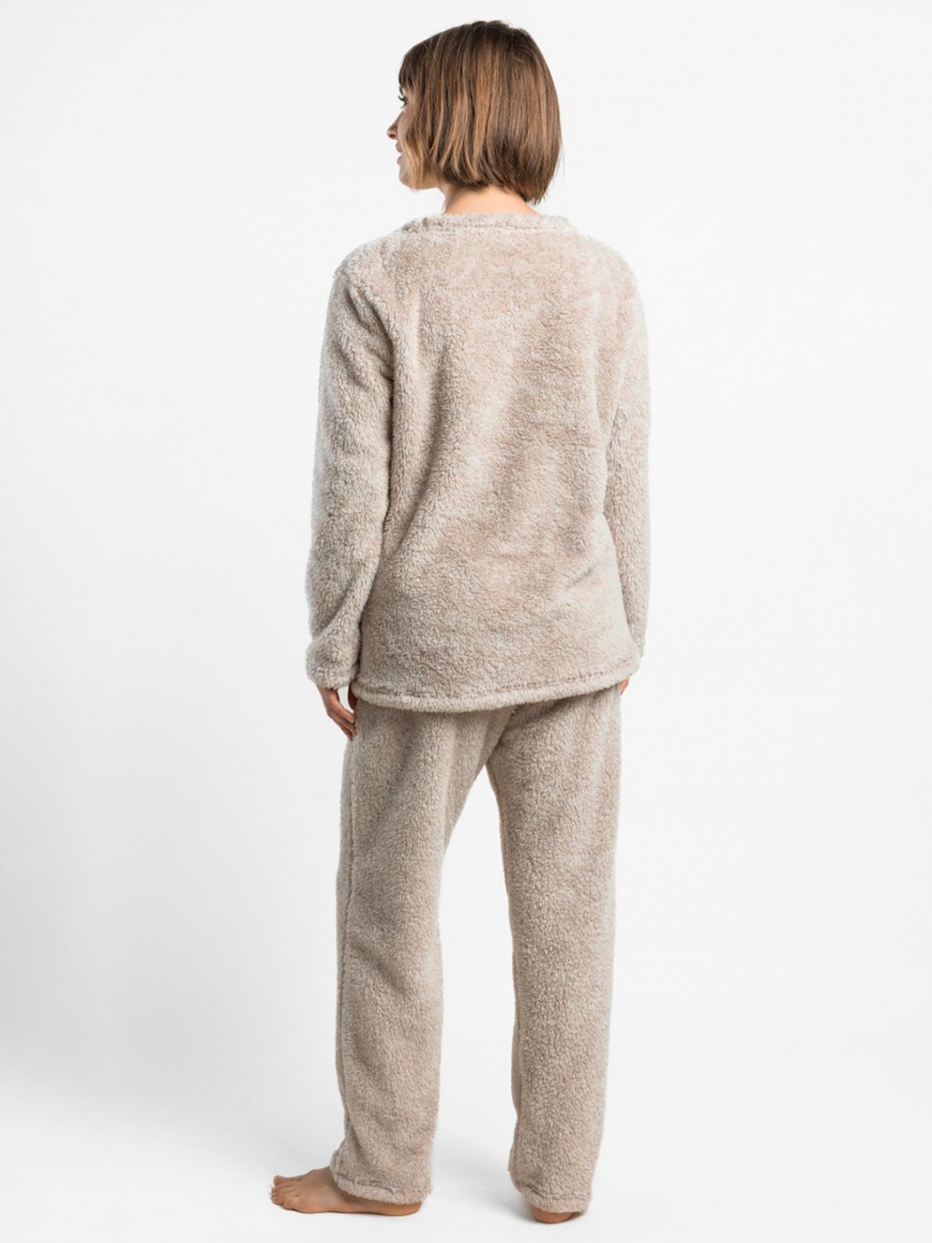 Pijama Polar de Manga Comprida Snoopy Mountain