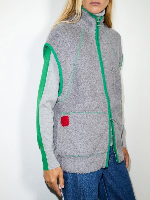 Colete de Malha Oversize MCOVERACE