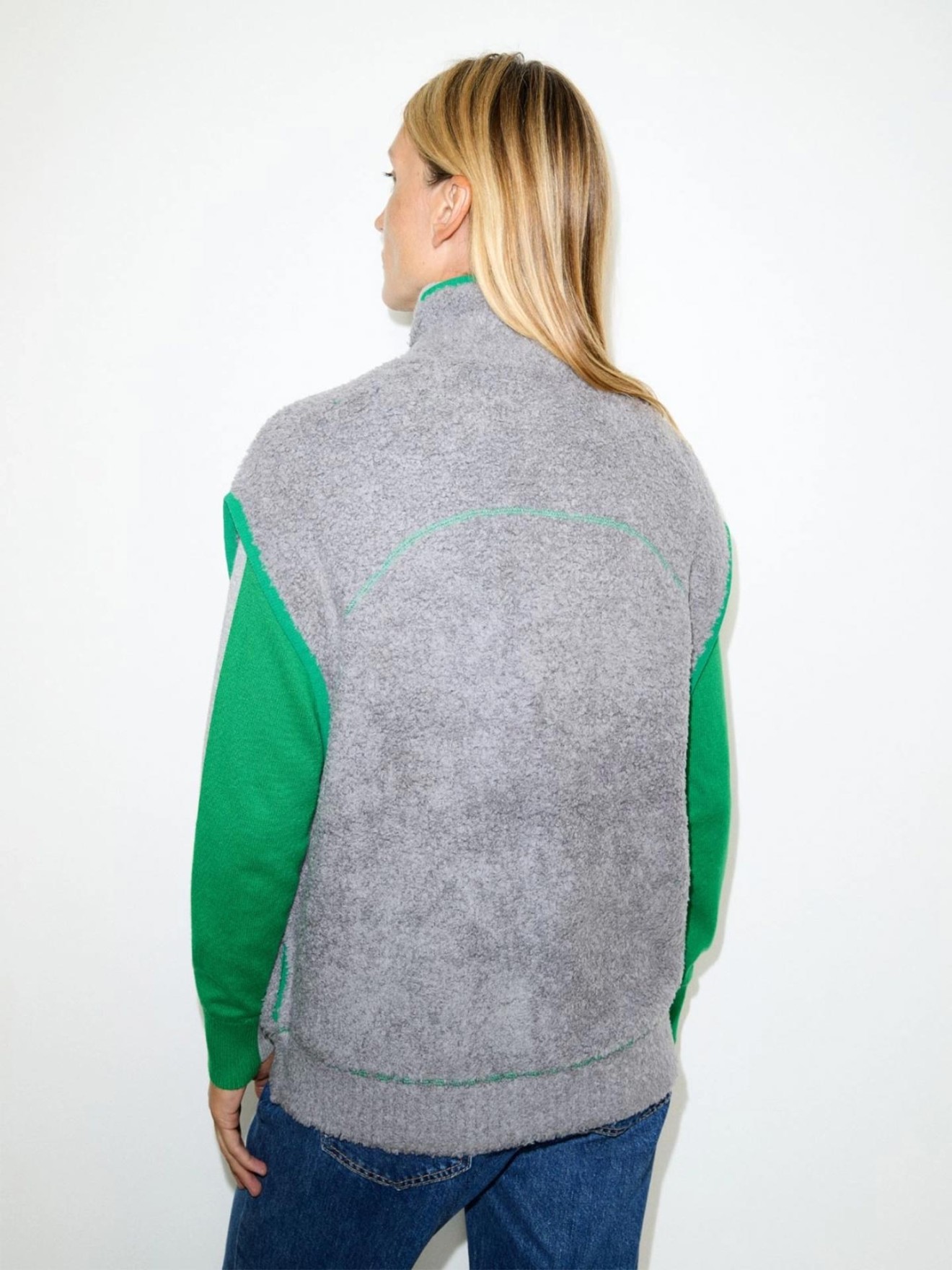 Colete de Malha Oversize MCOVERACE