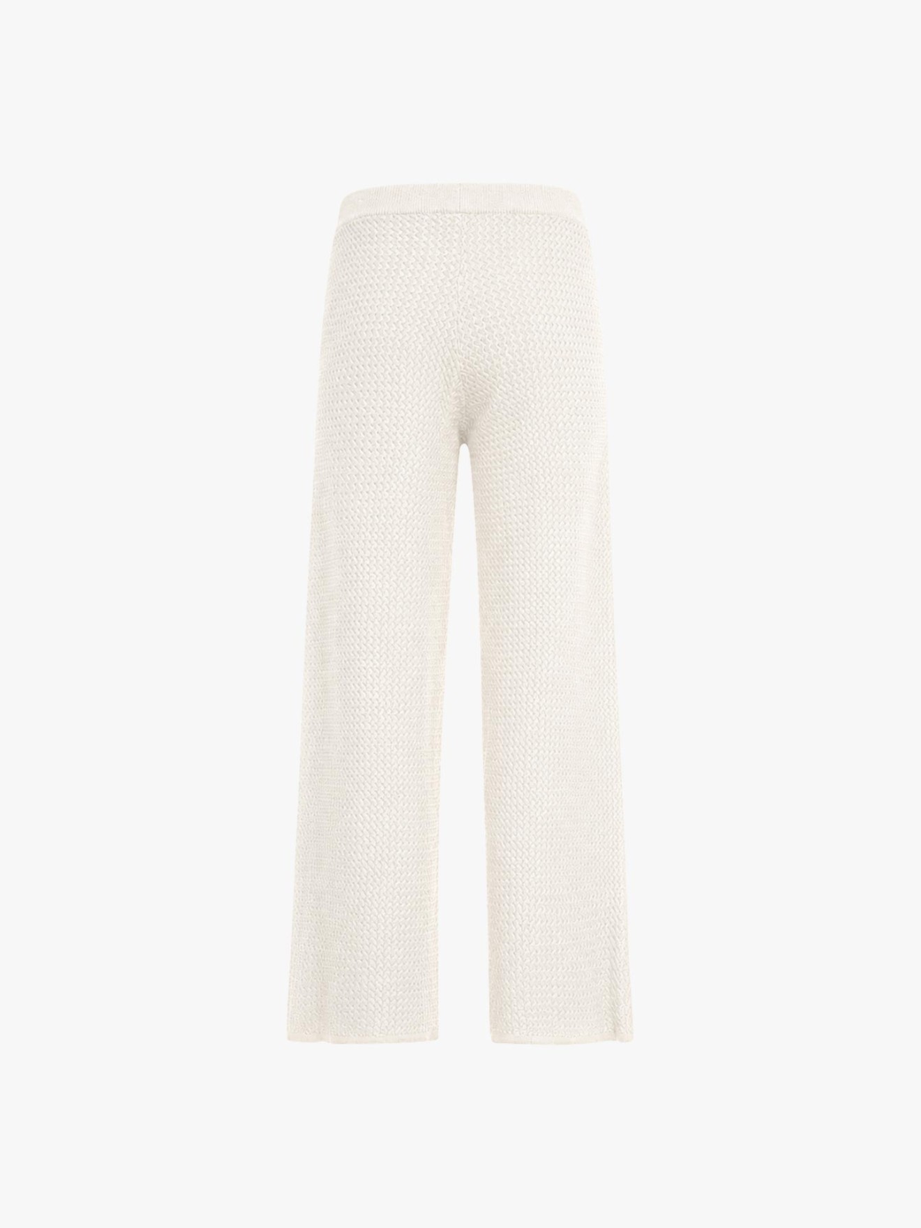 Cal�as Palazzo em Malha Wide Leg