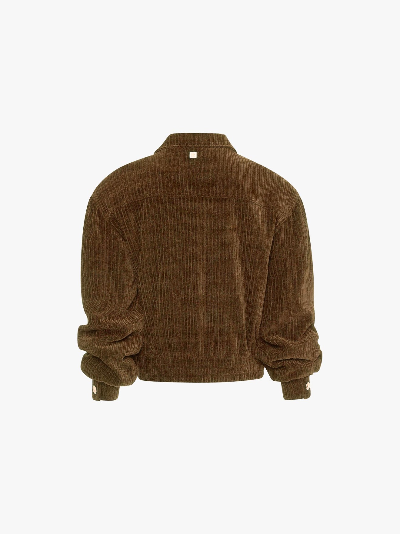 Blusão Bomber Regular Fit em Veludo