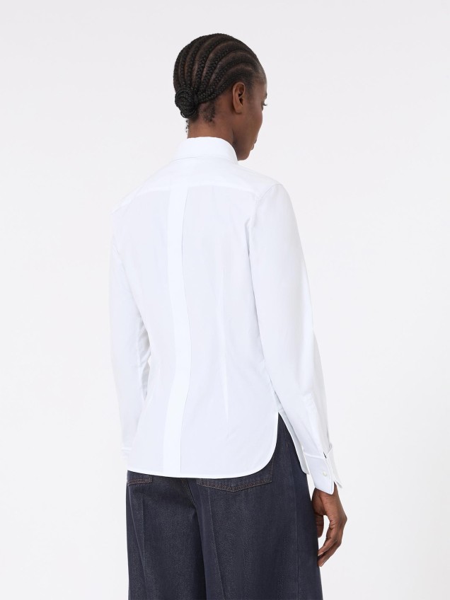 Camisa em Algodão com Logótipo Bordado