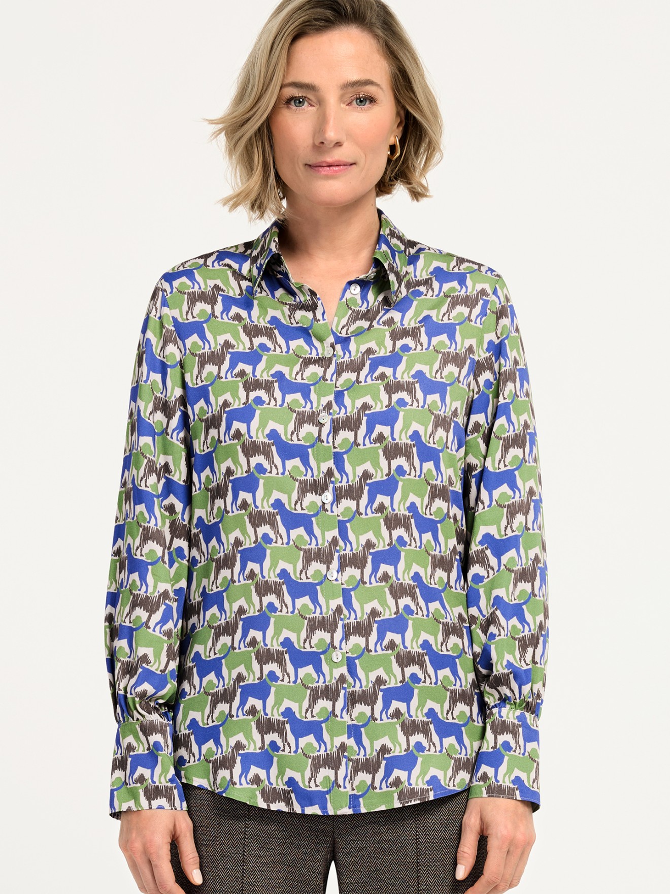 Blusa com Padr�o Adina