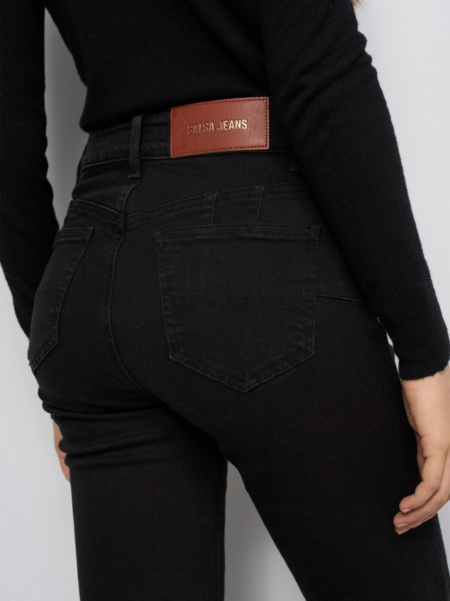 Calças de Ganga Destiny Push Up Straight