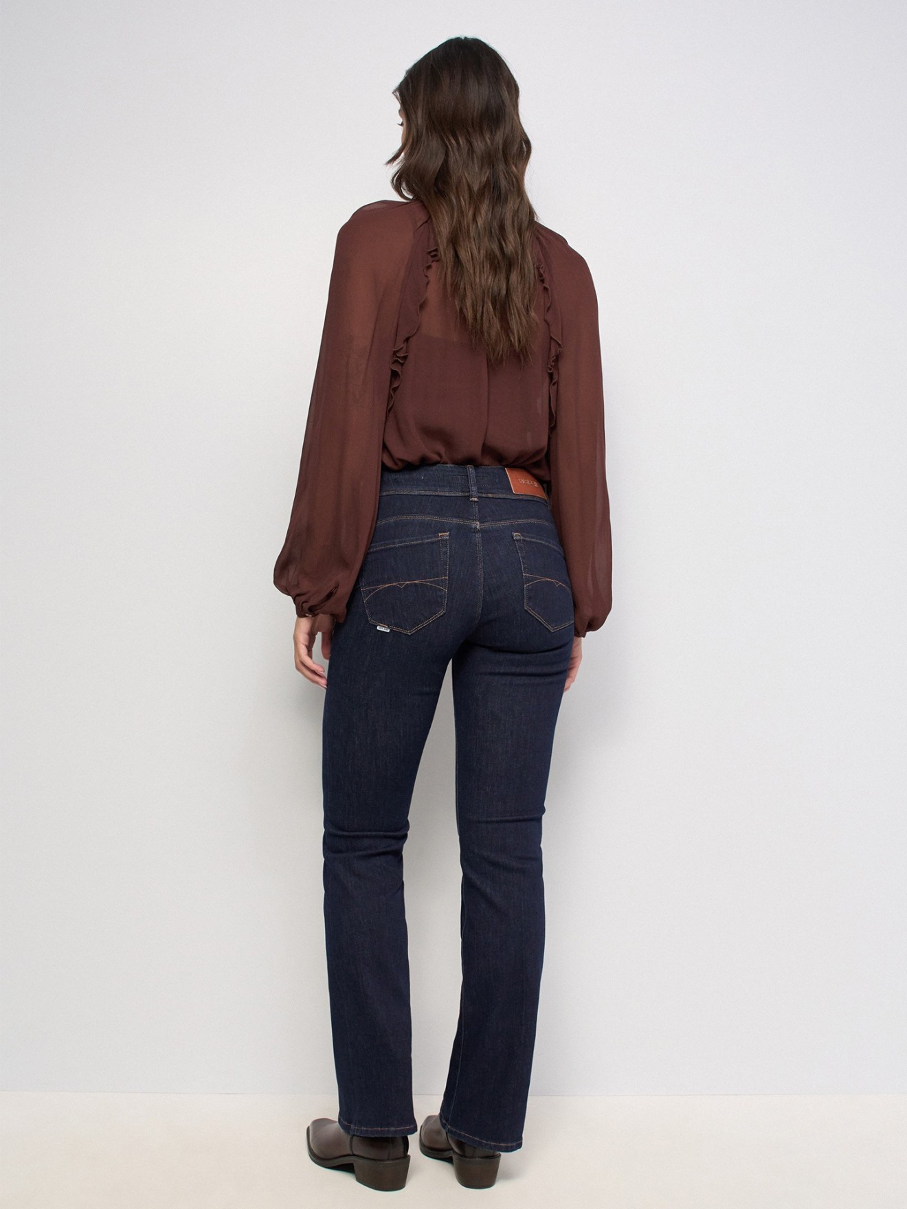 Calças de Ganga Secret Push In Bootcut Perfect Shape