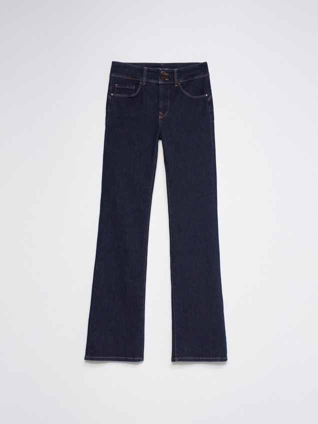 Calças de Ganga Secret Push In Bootcut Perfect Shape