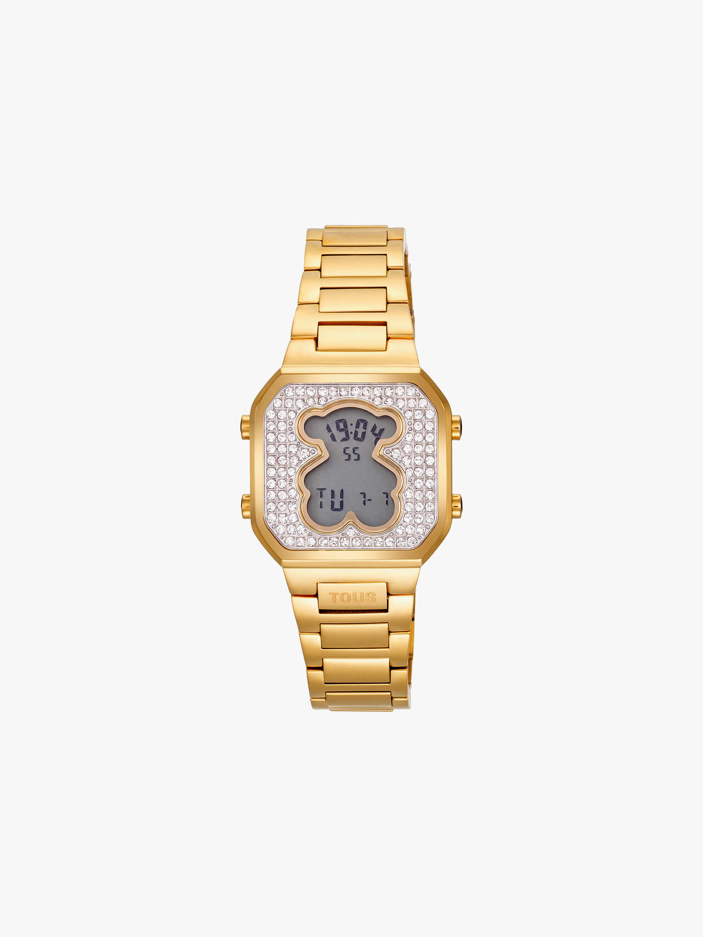 Relógio Digital D-Bear Mini com Zircónias