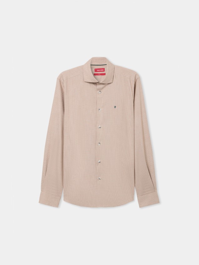 Camisa em Flanela Slim Fit
