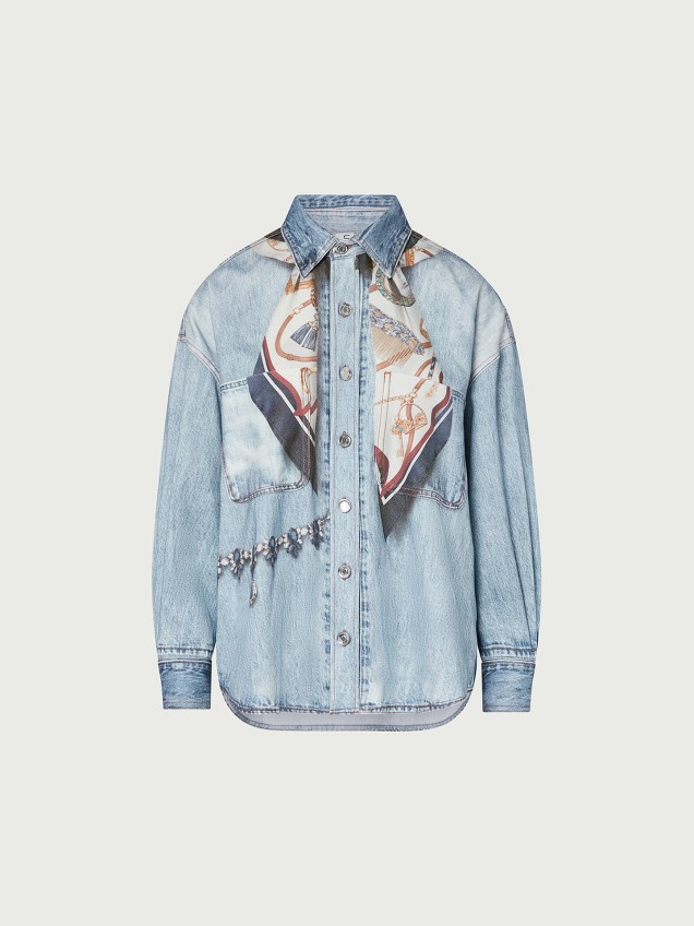 Camisa de Ganga com Impressão Digital