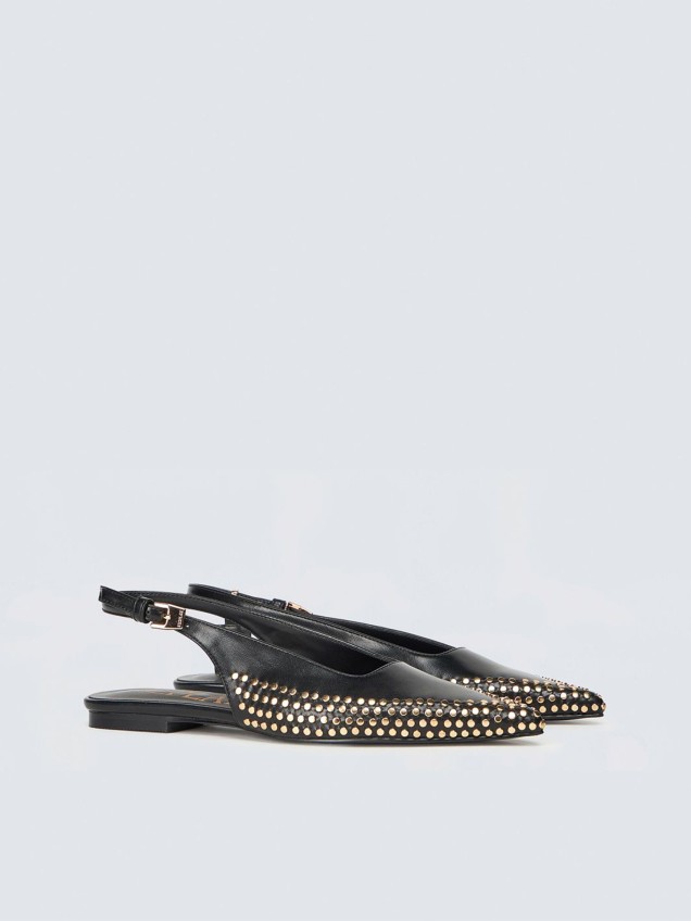 Slingbacks Viviane Core com Tachas