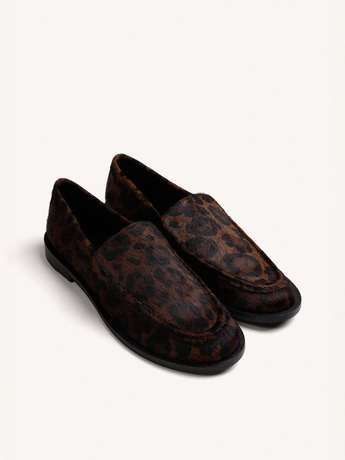 Mocassins com Padrão Animal