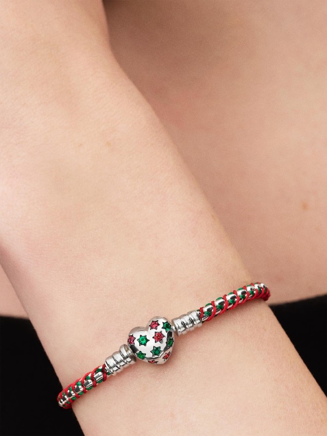 Pulseira de Corrente com Cordão