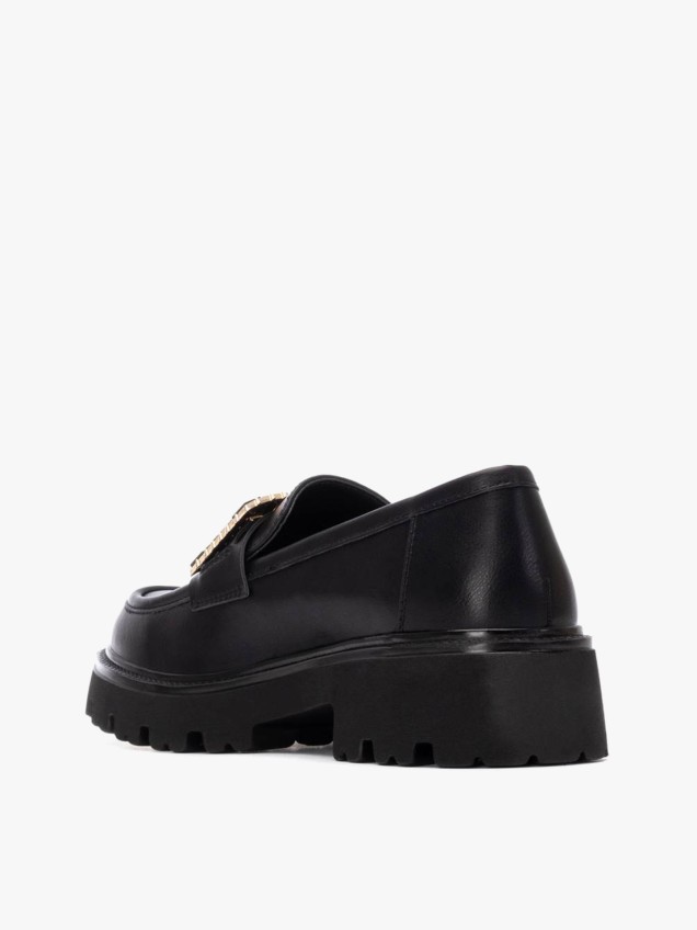Mocassins com Detalhe de Pedraria