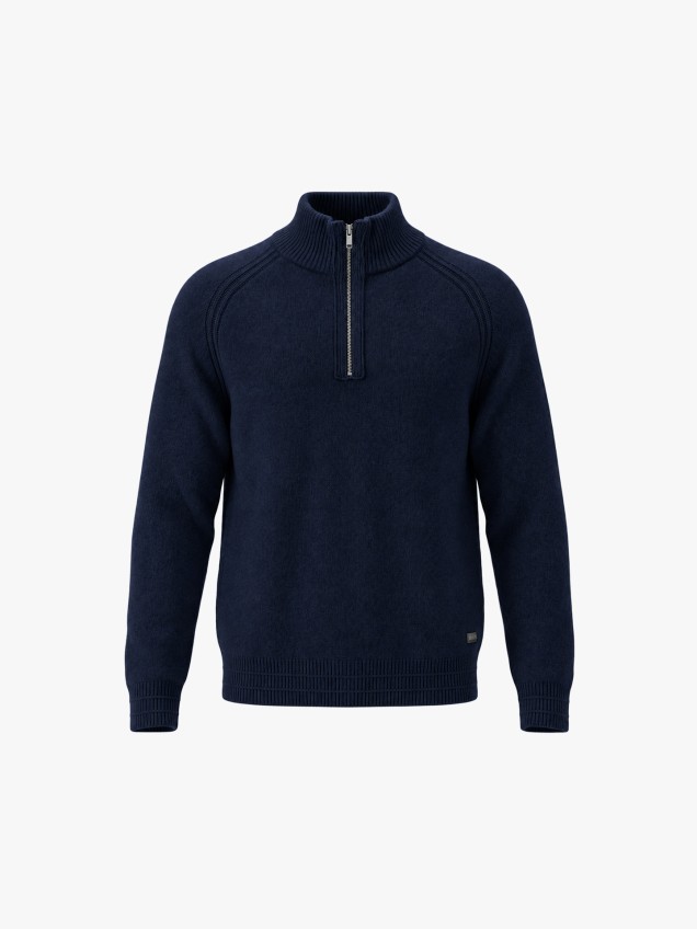 Polo de Malha com Fecho de Correr