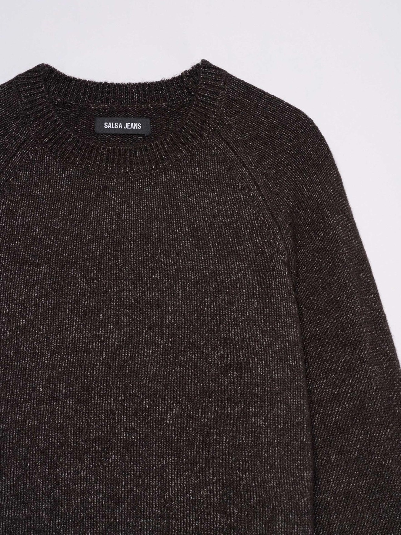 Camisola de Malha com Efeito Mesclado