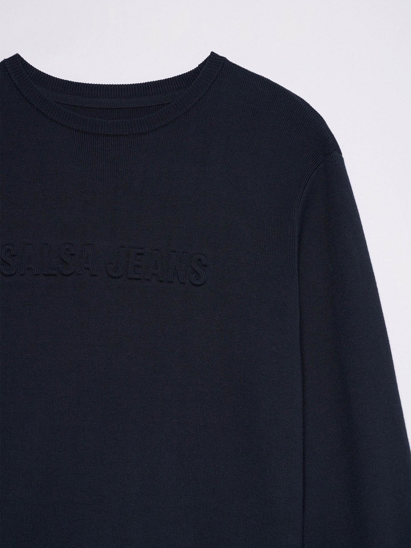 Sweatshirt Regular Fit com Relevo