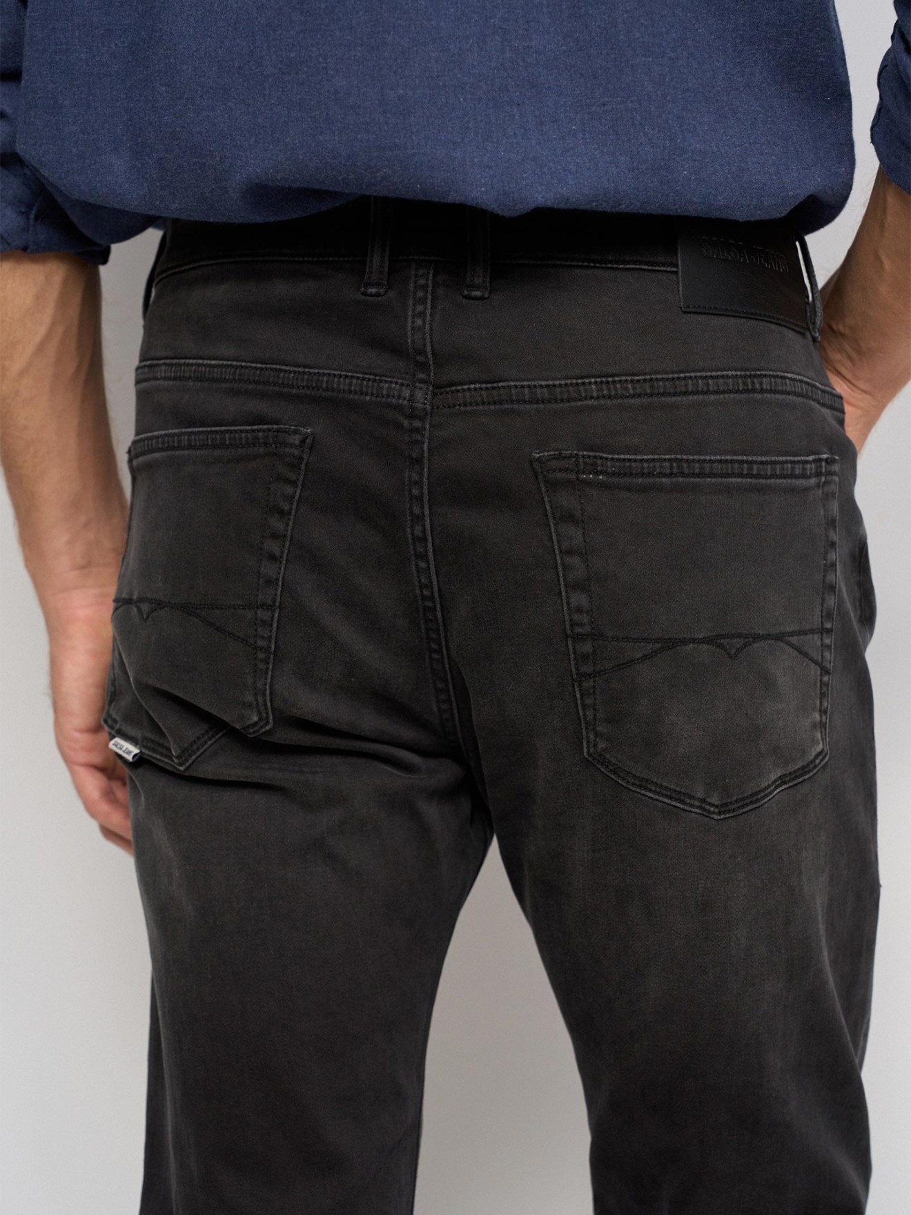 Calças de Ganga Slim Fit