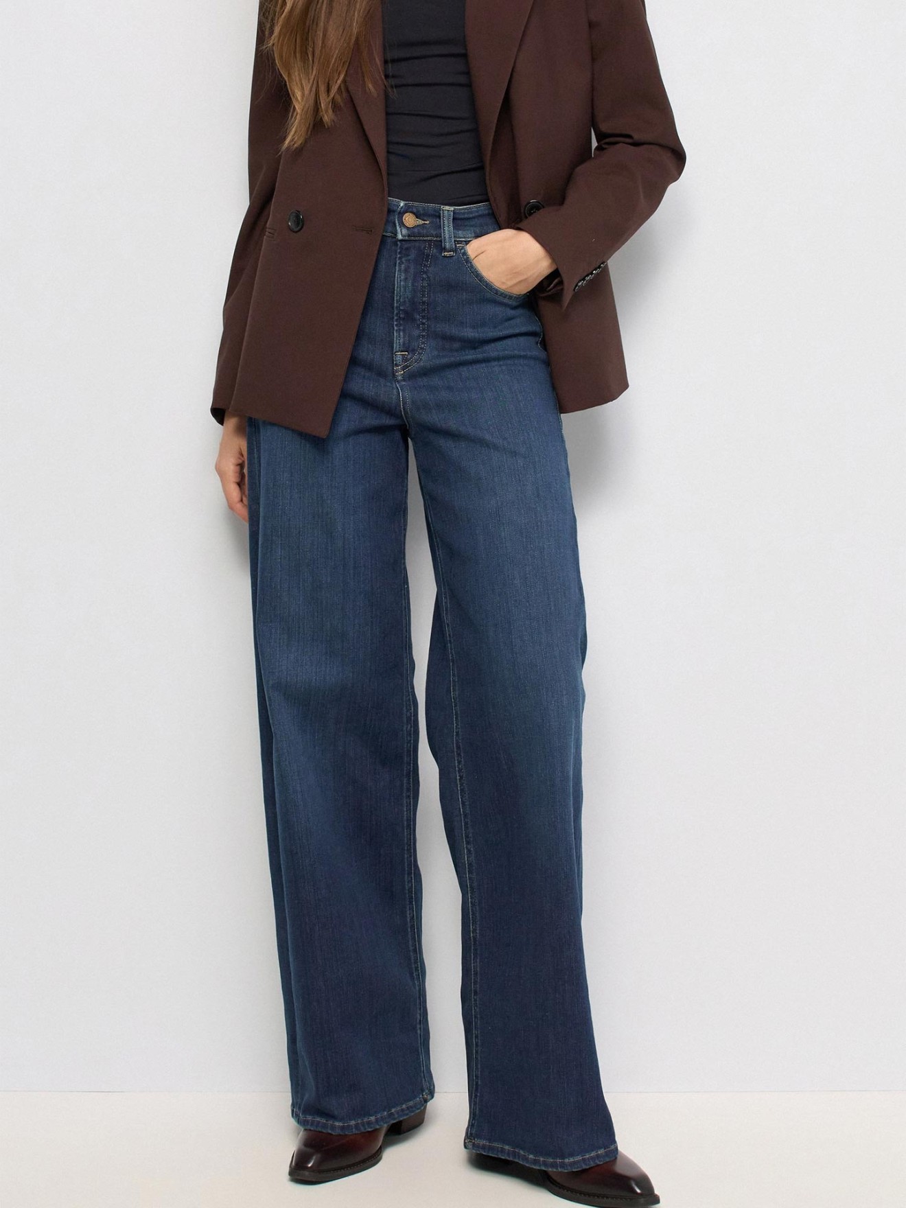 Cal�as de Ganga Faith Push In Wide Leg