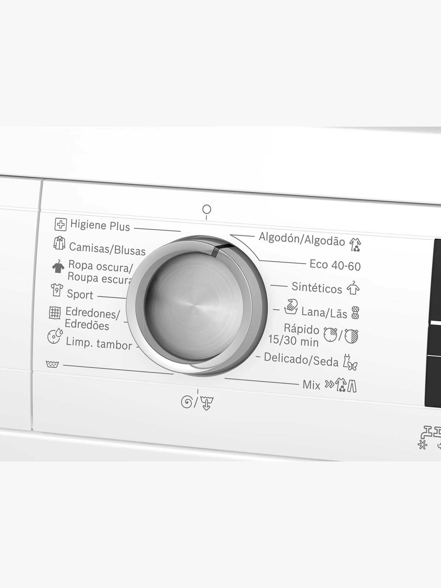 Máquina de Lavar Roupa de Carga Frontal 9 Kg 1400 Rpm