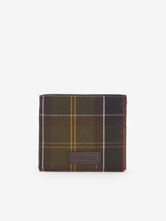 Porta-Moedas com Padr�o Tartan