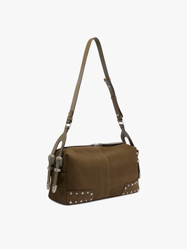 Mala de Ombro Keeper Bag com Tachas