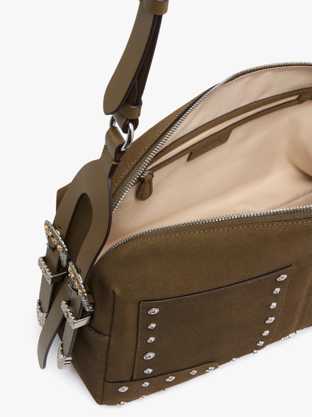 Mala de Ombro Keeper Bag com Tachas