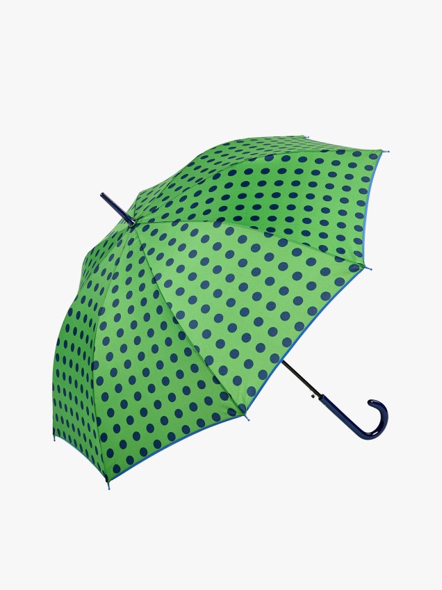 Guarda-Chuva com Padrão às Bolinhas