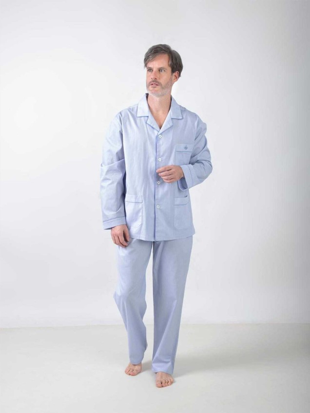 Pijama Comprido em Popelina