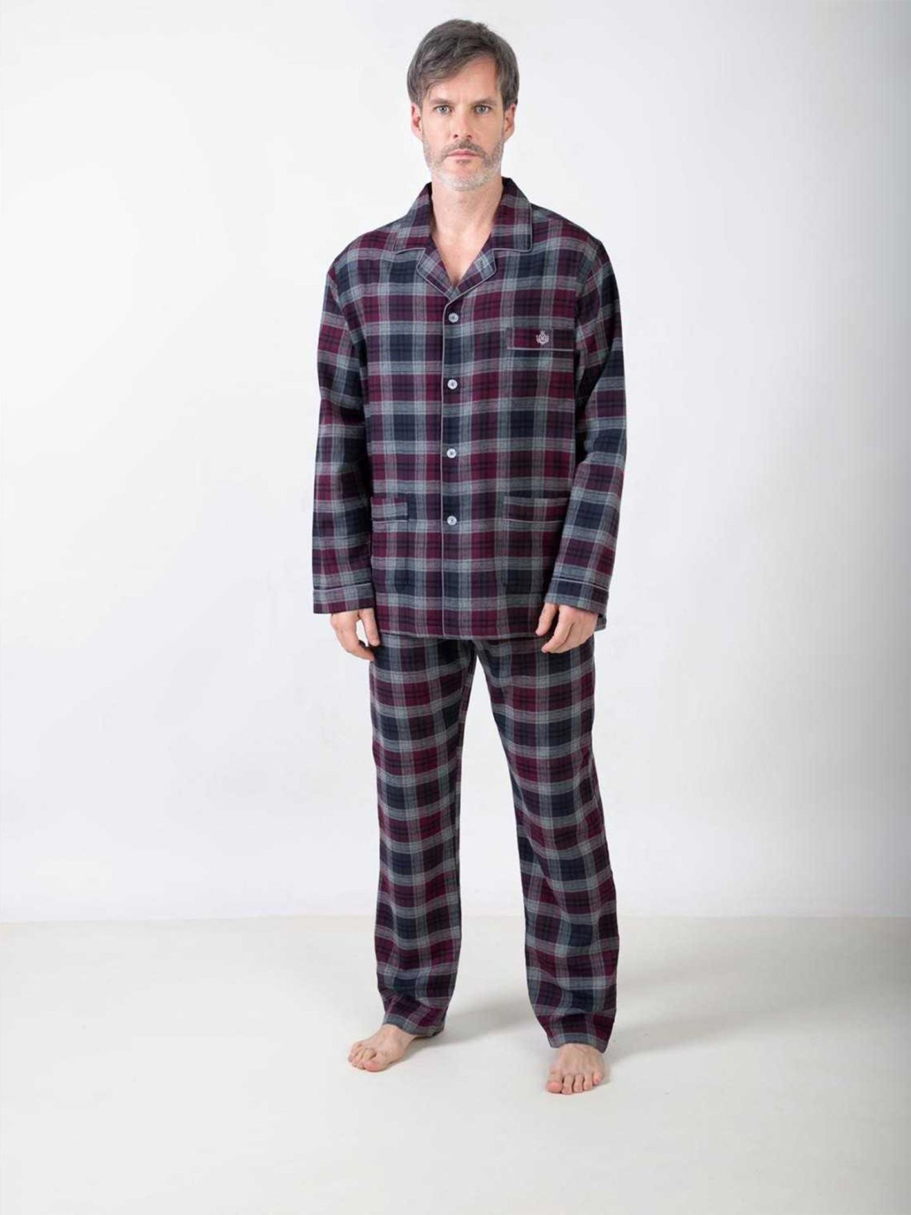 Pijama Viella com Padrão Xadrez