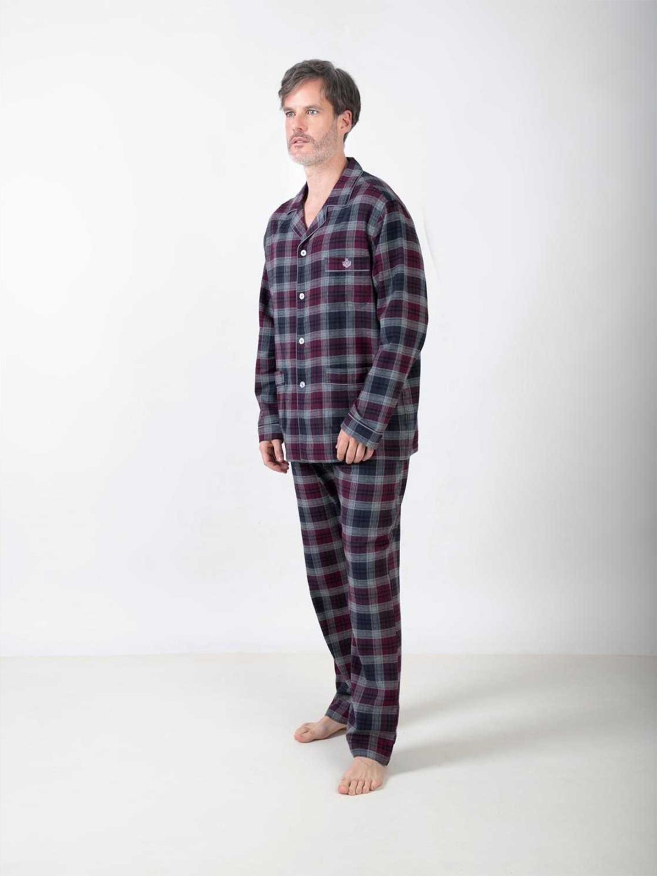 Pijama Viella com Padrão Xadrez