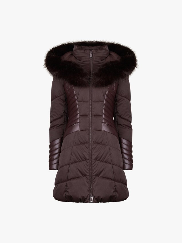 Parka Acolchoada com Capuz Oxana